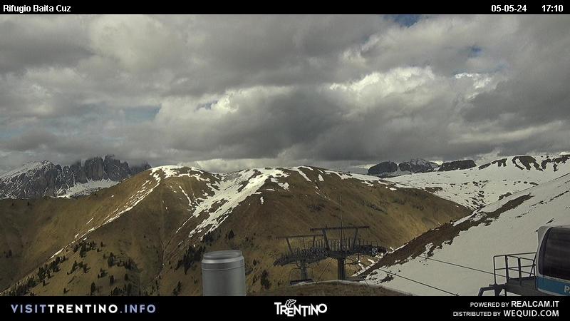 Webkamera Col de Valvacin - Rifugio Baita Cuz